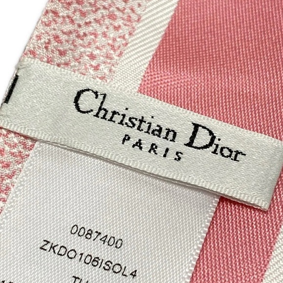 Dior like new celestial collection pink white Mitzah bandeau w/ box - Picture 2 of 5